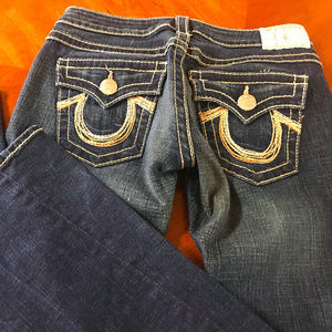 True Religion Rainbow Joey Size 27 Inseam 34